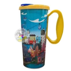 Disney Resort Travel Mug - Walt Disney World 50th Anniversary - Gold Mickey Lid -Disney 99414 3