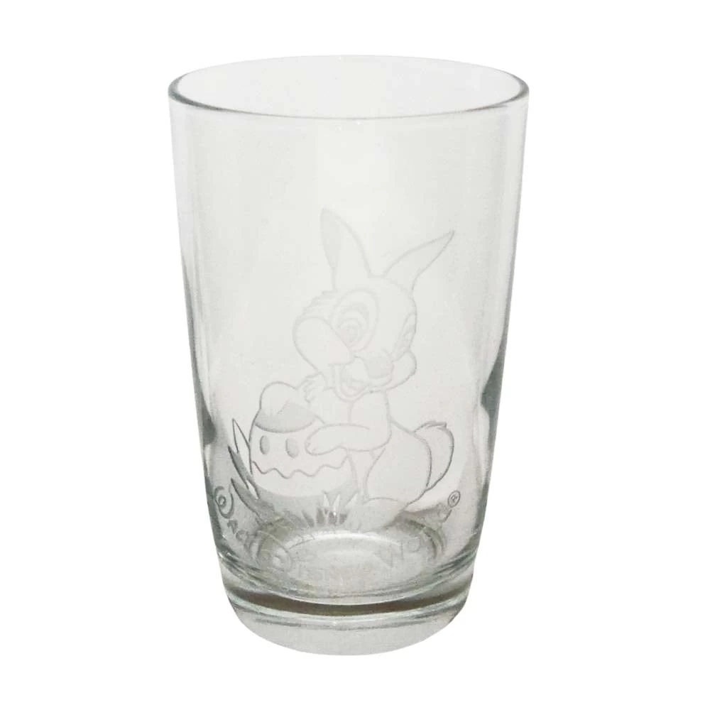 Disney Glass - Walt Disney World Thumper Easter Juice Glass 1 Disney Glass - Walt Disney World Thumper Easter Juice Glass
