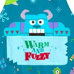 Disney Apron - Monsters Inc. Holiday - Mike, Sulley, And Boo -Disney 99627 3
