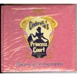 Disney Autograph And Photo Book - Princess Court Cinderella
