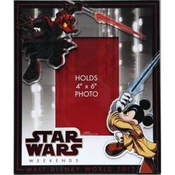 Disney Photo Frame - Star Wars Weekends 2012 Logo Darth Maul Donald