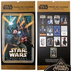 Disney Poster Wall Calendar - Star Wars Weekends 2013 Logo